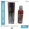 Gel lubricante aroma a cereza 75cc